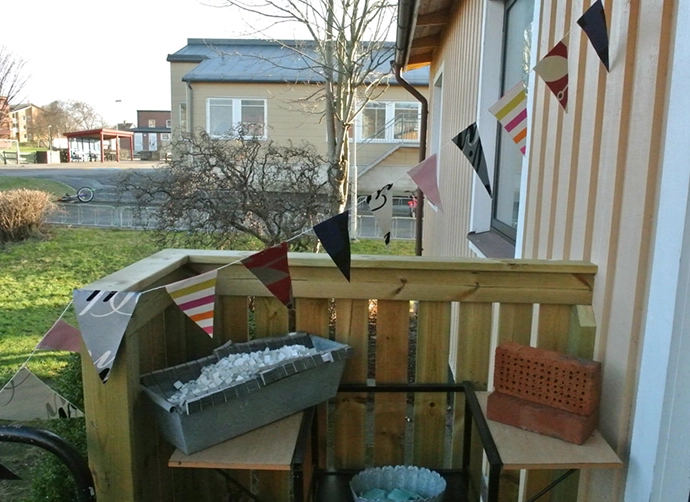 entré gult hus