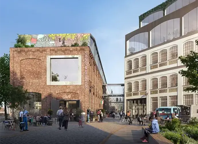 Visionsbild över Forsåkerområdet och huset för 1024.