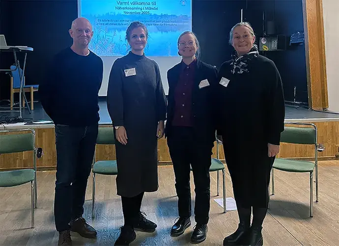 Pär Thunström, Stina Haldén, Katarina Thulin och Jessica Herou