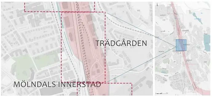 Klocka och skyltar påresecentrum