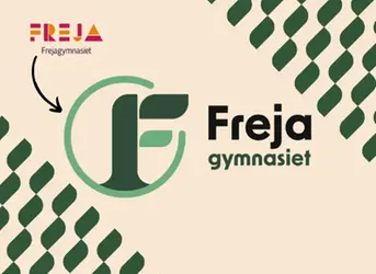 Frejas nya logotyp